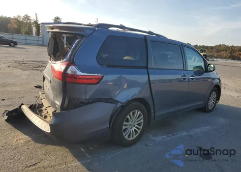 2016 Toyota Sienna Xle из США, поврежденный, VIN 5TDYK3DC4GS742511
